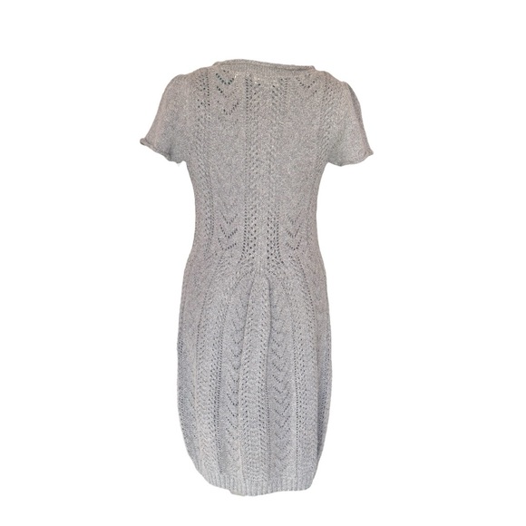 NWOT Elegant Anthropologie Sleeping on the Snow Sweater Dress - Picture 7 of 14